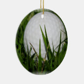 Ornement de conception de boule de golf (Droite)