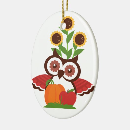 Ornement de conception de hibou (Gauche)