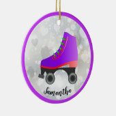 Ornement de conception de patinage à rouleaux viol (Droite)