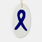 Ornement de conscience de cancer du colon (Droite)