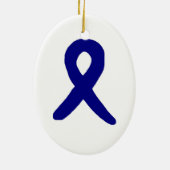 Ornement de conscience de cancer du colon (Dos)