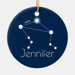 Ornement de constellation de bibliothèque personn