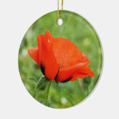 Ornement de coquelicot (Gauche)