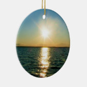 Ornement de coucher du soleil d'Île de Rhode (Droite)