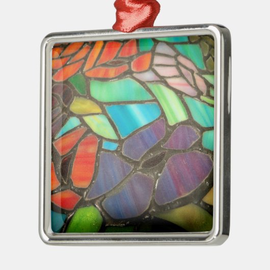 Ornement de couleur violet de verre (Gauche)