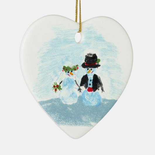 Ornement de couples de neige (Droite)