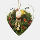 Ornement de couronne d'avent (Gauche)