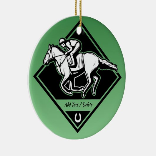 Ornement de course à cheval (Droite)