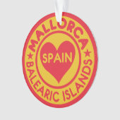 Ornement de coutume de Majorque Espagne (devant)