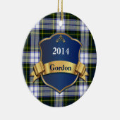 Ornement de coutume de plaid de tartan de robe de (Droite)