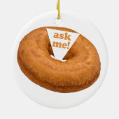 Ornement de coutume d'humour de beignet (Dos)