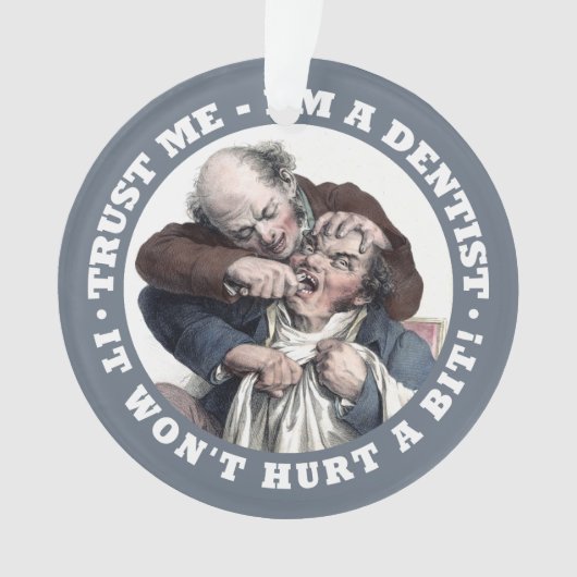 Ornement de coutume d'humour de DENTISTE (devant)