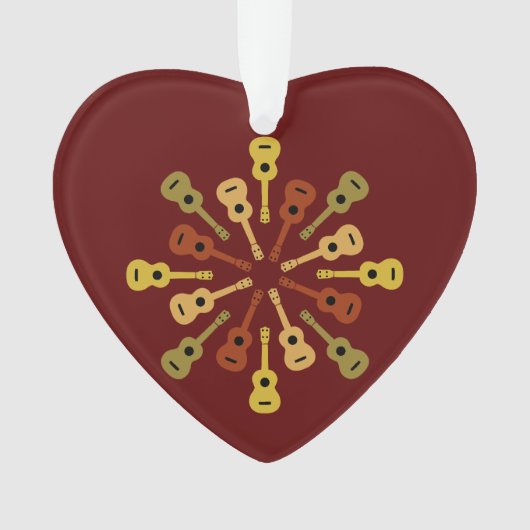 Ornement de coutume d'ukulélé (devant)