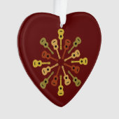 Ornement de coutume d'ukulélé (devant)