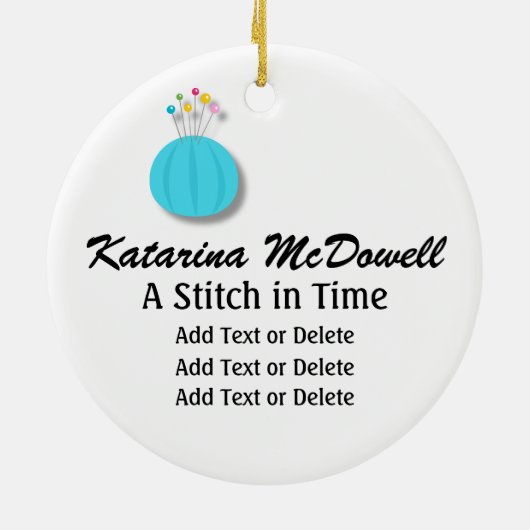 Ornement de couture - SRF (Dos)