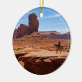 Ornement de cow-boy solitaire (Gauche)