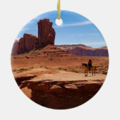 Ornement de cow-boy solitaire (Dos)