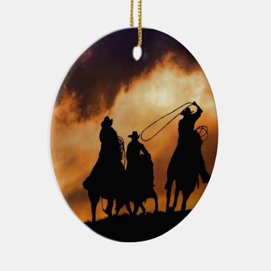 Ornement de cowboy (Droite)