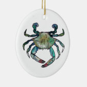 Ornement de crabe bleu (Droite)