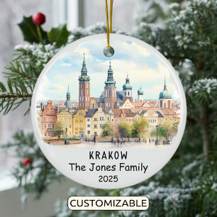 Ornement de Cracovie personnalisé, Pologne