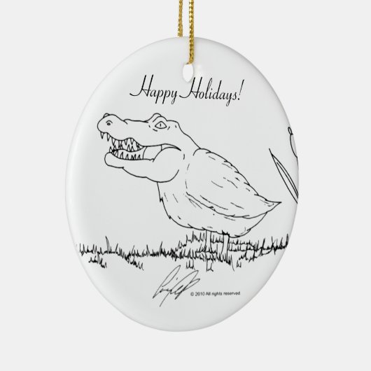 Ornement de Crocoduck (Droite)