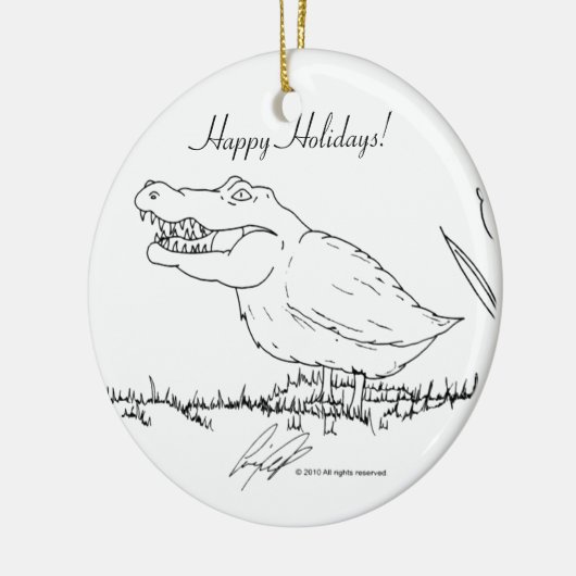 Ornement de Crocoduck (Gauche)