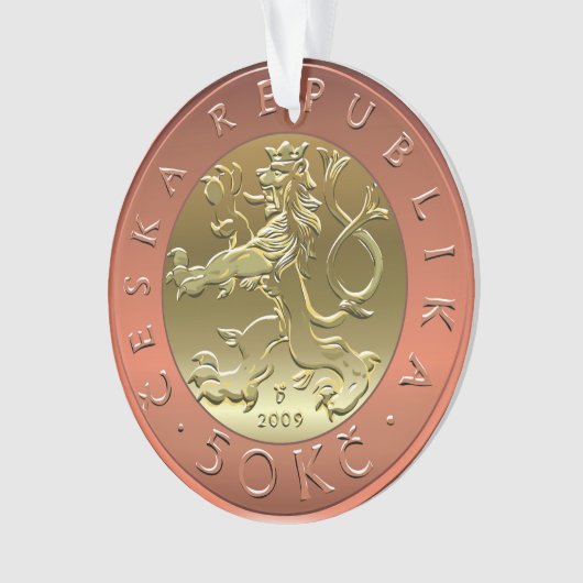 Ornement de crone en Tchécoslovaquie (devant)