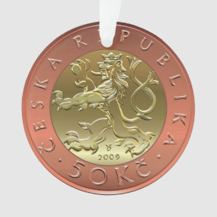 Ornement de crone en Tchécoslovaquie