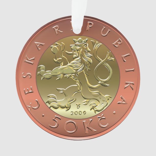 Ornement de crone en Tchécoslovaquie (devant)