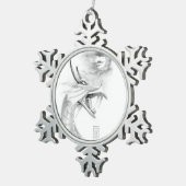 Ornement de croquis de dragon de Shivan (Vue impression)