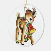 Ornement de cru du renne de Père Noël (Gauche)