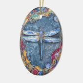 Ornement de cuivre de libellule de PMACarlson (Gauche)