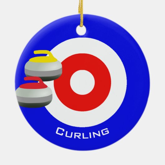 Ornement de curling (Dos)