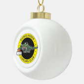 Ornement de curling de rhinelander (Droite)