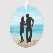 Ornement de danse - Beach Shag Dancing (devant)