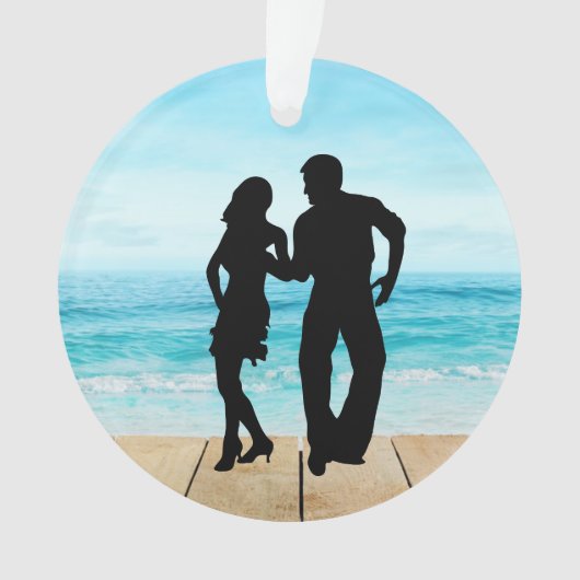 Ornement de danse - Beach Shag Dancing (devant)