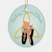 Ornement de danse celtique (Gauche)