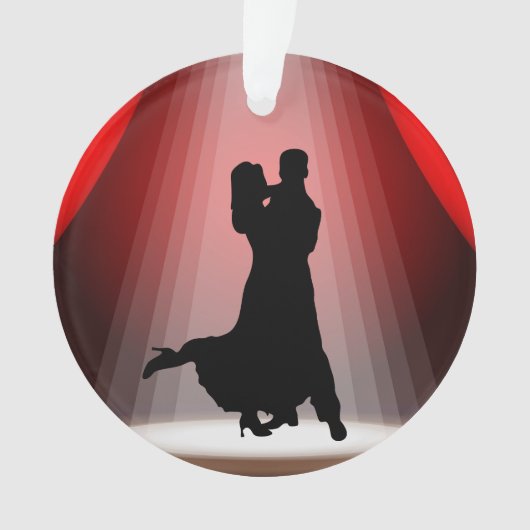 Ornement de danse - danse de salon de concurrence (devant)
