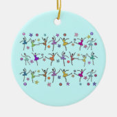 Ornement de danse de ballerine (Devant)