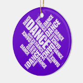 Ornement de danse typographique (Gauche)