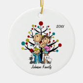 Ornement de demande client blond (Devant)