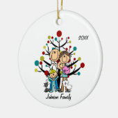 Ornement de demande client blond (Gauche)