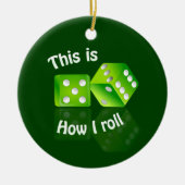 Ornement de dés (Devant)