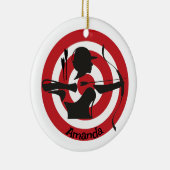 Ornement de design de tir à l'arc (Droite)