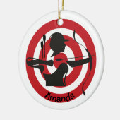 Ornement de design de tir à l'arc (Gauche)