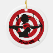 Ornement de design de tir à l'arc (Dos)