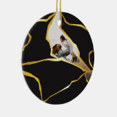 Ornement de design Kintsugi modifiable (Droite)