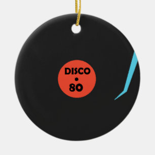 Ornement de disque de Gramophone - Retro Disco Par