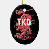 Ornement de dragon du Taekwondo (Dos)