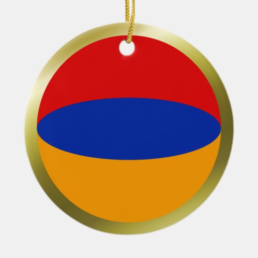 Ornement de drapeau d'Arménie (Devant)
